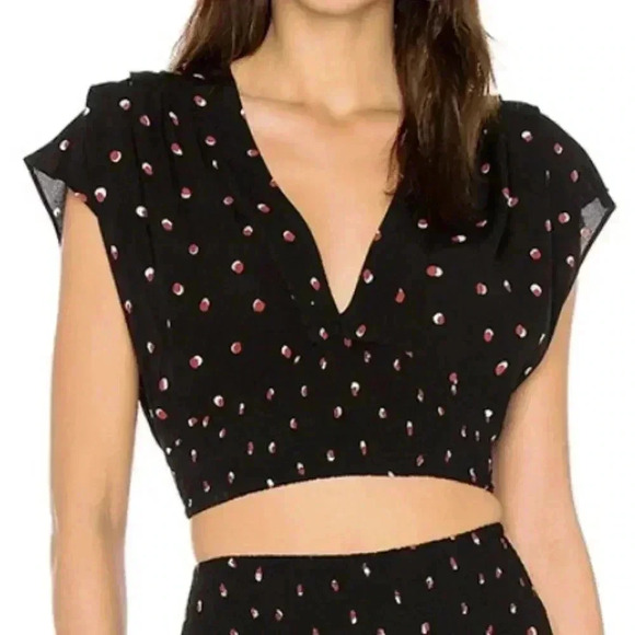Free People Nile River Printed Crop Top - Picture 1 of 9